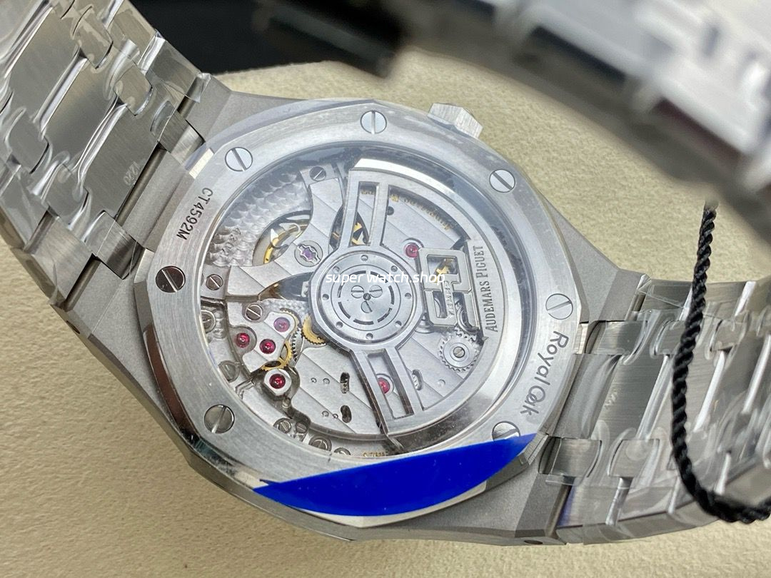 ZF Factory Audemars Piguet Royal Oak “50th Anniversary” 15510ST.OO.1320ST.04 41mm Full Steel Green Dial - Image 8