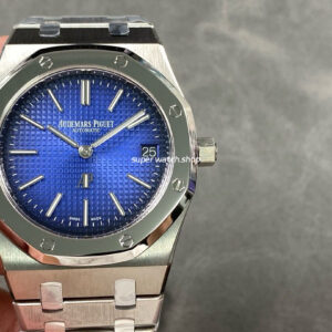 ZF Factory Audemars Piguet Royal Oak Jumbo 15202IP.OO.1240IP.01 39mm Full Titanium Blue Dial
