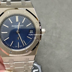 ZF Factory Audemars Piguet Royal Oak Jumbo 15202ST.OO.1240ST.01 Royal Oak Extra Thin 39mm Full Steel Blue Dial