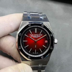 ZF Factory Audemars Piguet Royal Oak Jumbo 16202XT.OO.1240XT.01 Extra Thin 39mm Titanium Red Dial