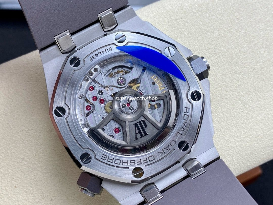 ZF Factory Audemars Piguet Royal Oak Offshore Diver 15720ST.OO.A009CA.01 42mm Steel Rubber Strap Grey Dial - Image 7