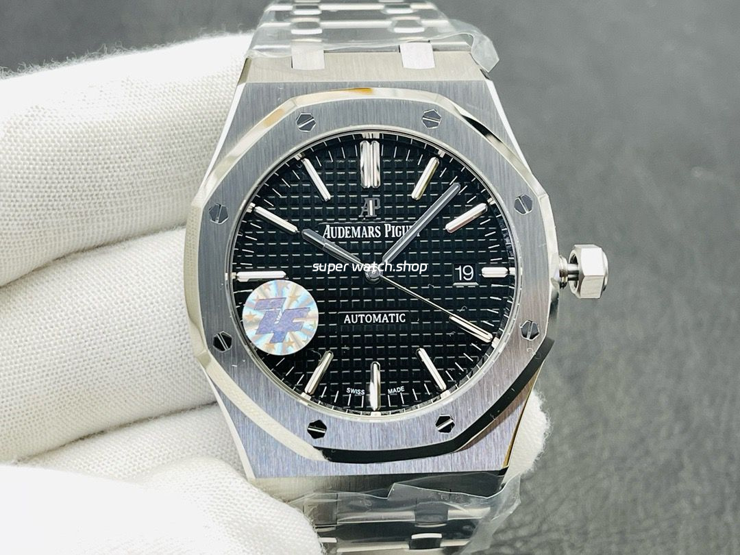 ZF Factory Audemars Piguet Royal Oak Selfwinding 15400ST.OO.1220ST.01 41mm Full Steel Black Dial