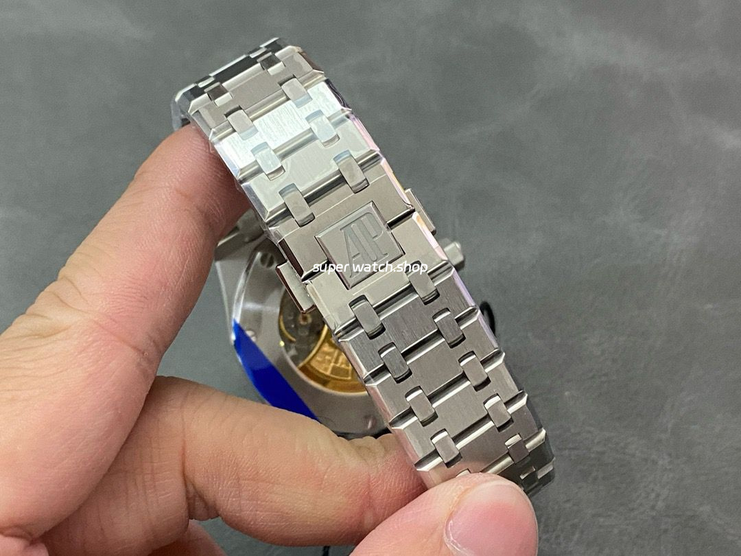 ZF Factory Audemars Piguet Royal Oak Selfwinding 15400ST.OO.1220ST.03 41mm Full Steel Blue Dial - Image 8