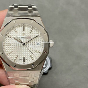 ZF Factory Audemars Piguet Royal Oak Selfwinding 77350ST.OO.1261ST.01 34mm Full Steel White Dial