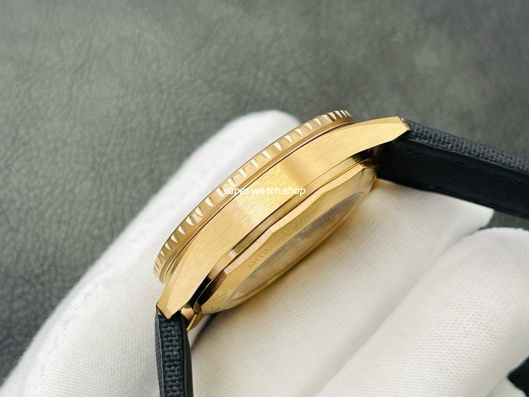 ZF Factory Blancpain Fifty Fathoms Bathyscaphe 5000-36S40-O52A 43mm Rose Gold Textile Strap Blue Dial - Image 5