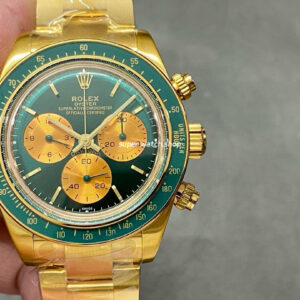 AMG Factory Rolex Daytona Panda Limited Edition 40mm Full Gold Green Dial