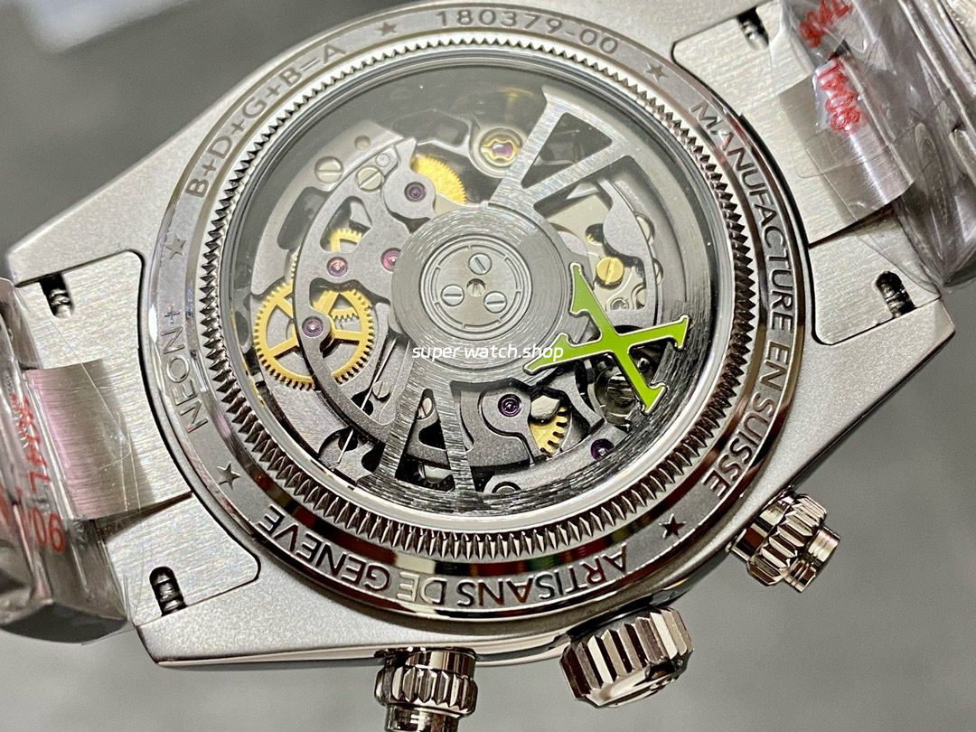 AMG Factory Rolex Daytona Panda Limited Edition 40mm Full Steel White Hollow Dial - Image 7