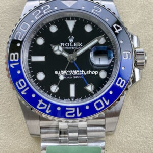 ARF Factory Batgirl Rolex GMT-Master II 126710BLNR-0002 40mm Full 904L Black Dial Jubilee
