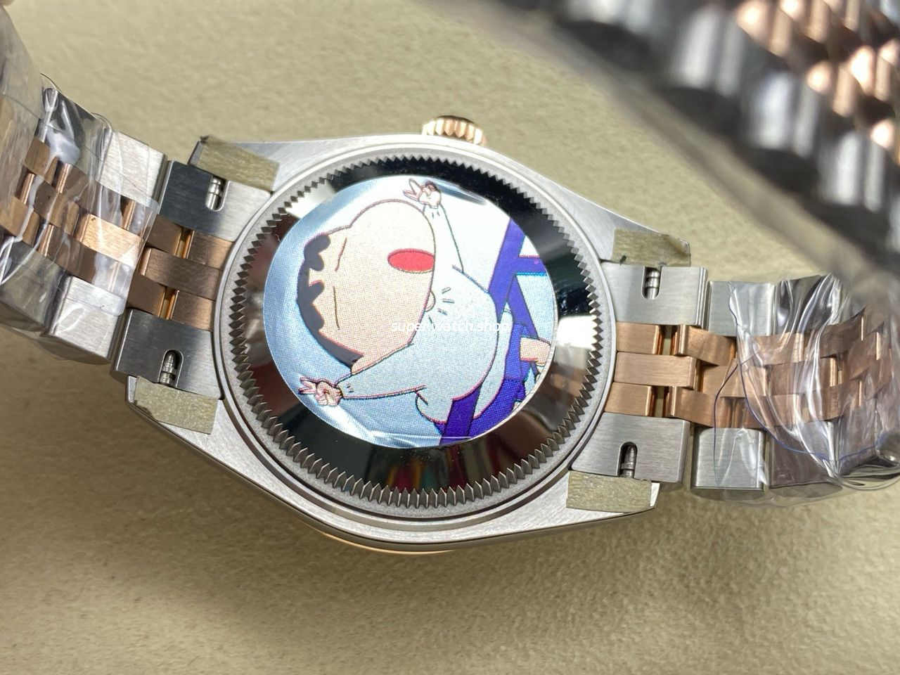 ARF Factory Counterweight Rolex Datejust 278381RBR-0006 31mm Rose Gold Diamond Bezel Roman VI Brown Dial - Image 8