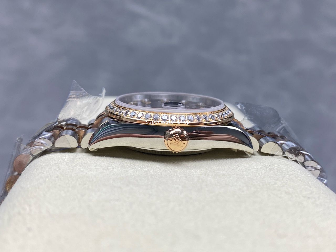 ARF Factory Counterweight Rolex Datejust 278381RBR-0024 31mm Rose Gold Diamond Bezel Rose Dial - Image 7