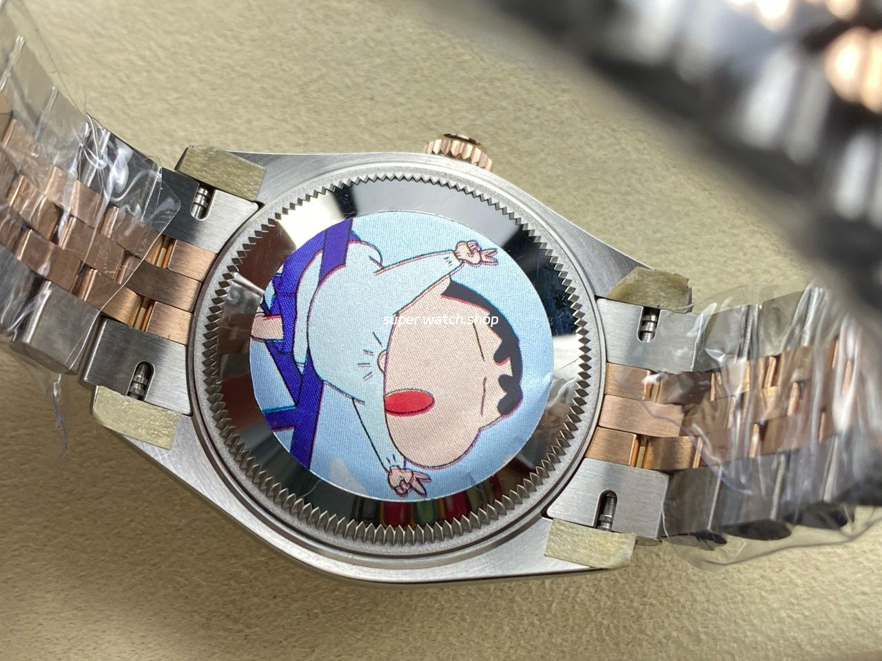ARF Factory Counterweight Rolex Datejust 278381RBR-0026 31mm Rose Gold Diamond Bezel Mother of Pearl Dial - Image 6