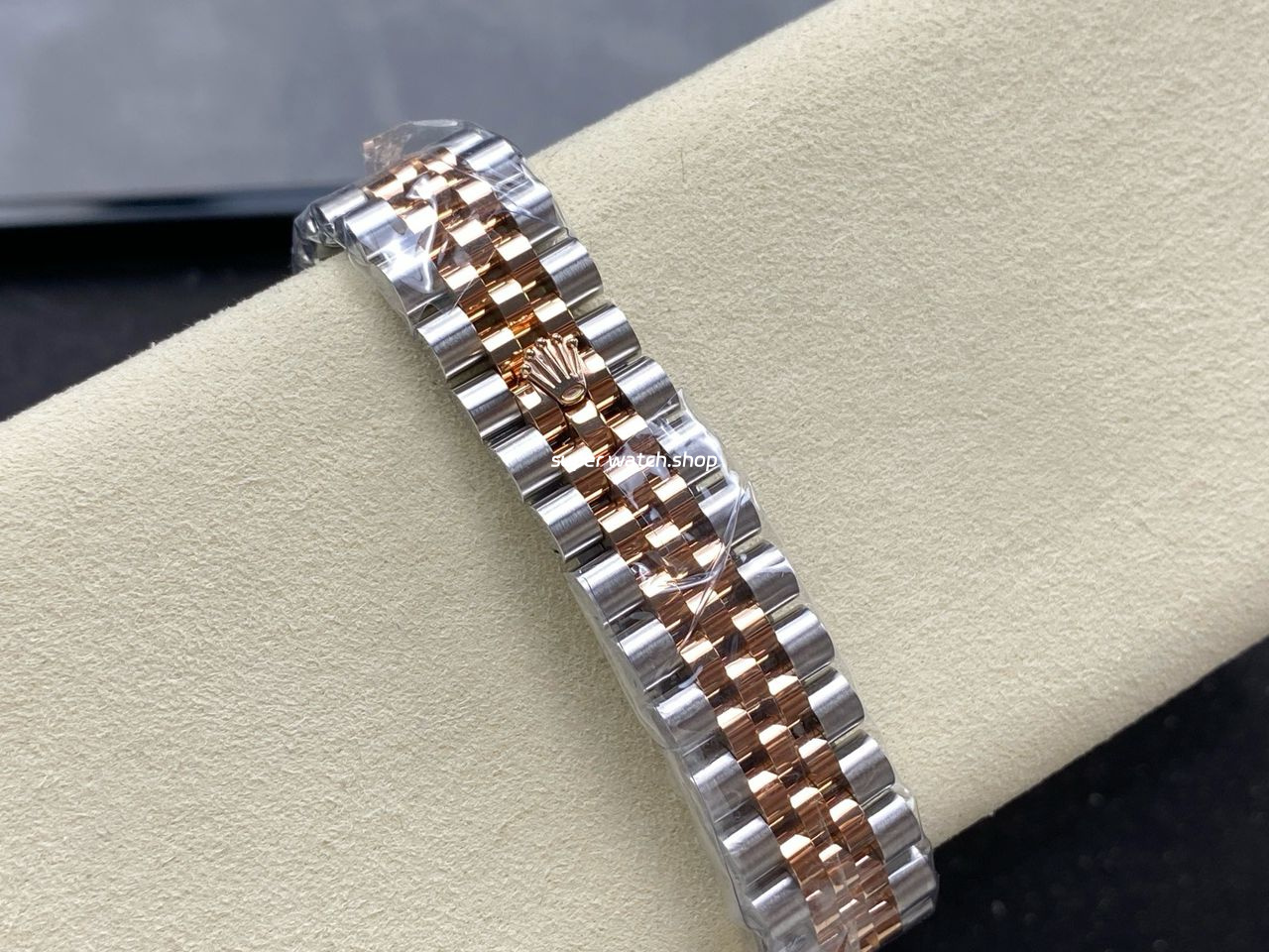 ARF Factory Counterweight Rolex Datejust 278381RBR-0026 31mm Rose Gold Diamond Bezel Mother of Pearl Dial - Image 7