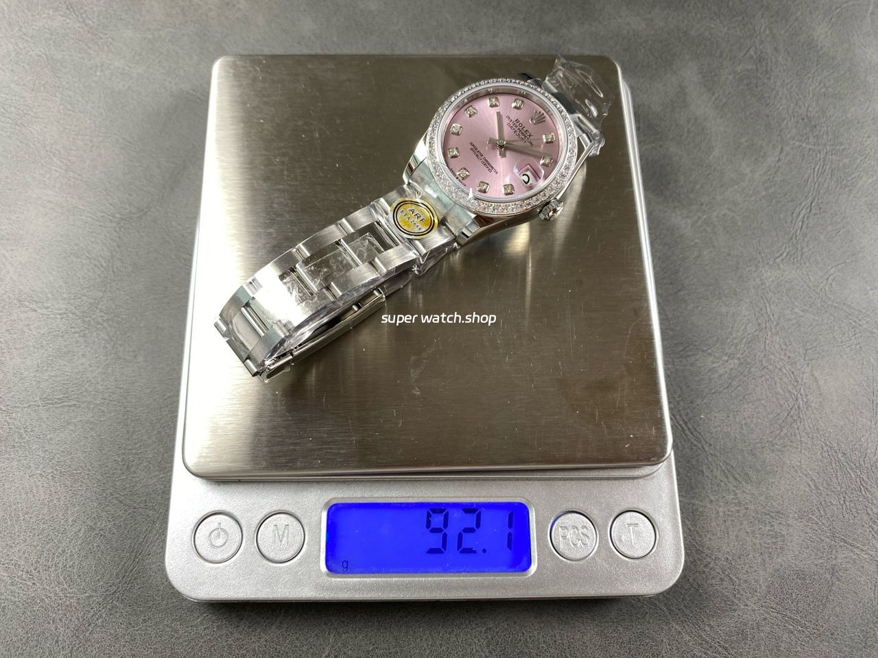ARF Factory Counterweight Rolex Datejust 278384RBR-0035 31mm Diamond Bezel Pink Dial - Image 10