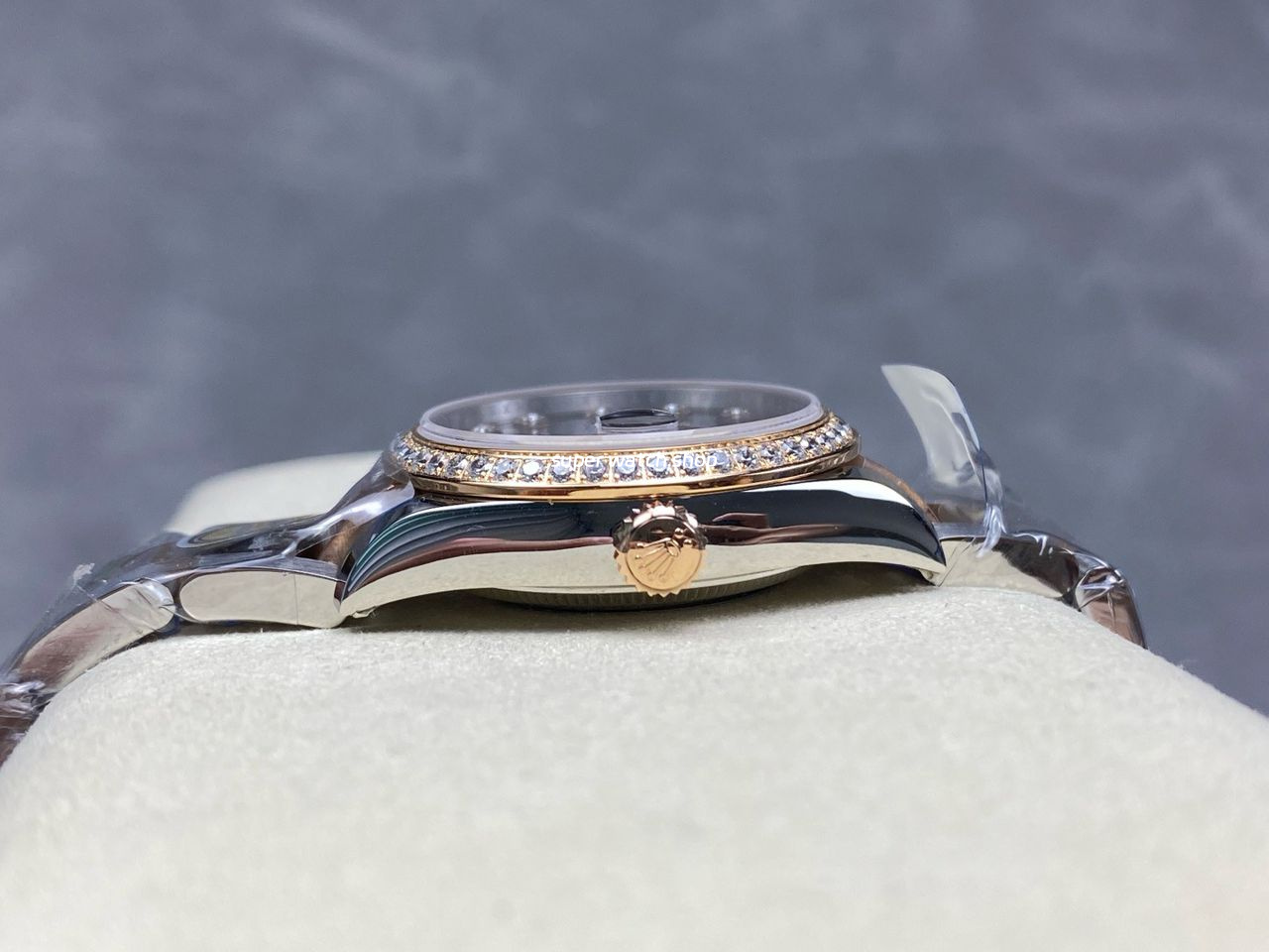 ARF Factory Counterweight Rolex Datejust Oyster 278381RBR-0019 31mm Rose Gold Diamond Bezel Sunburst Dial - Image 7