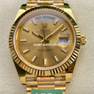 ARF Factory Counterweight Rolex Day-Date 228238-0003 40mm Full Yellow Gold Champagne Dial