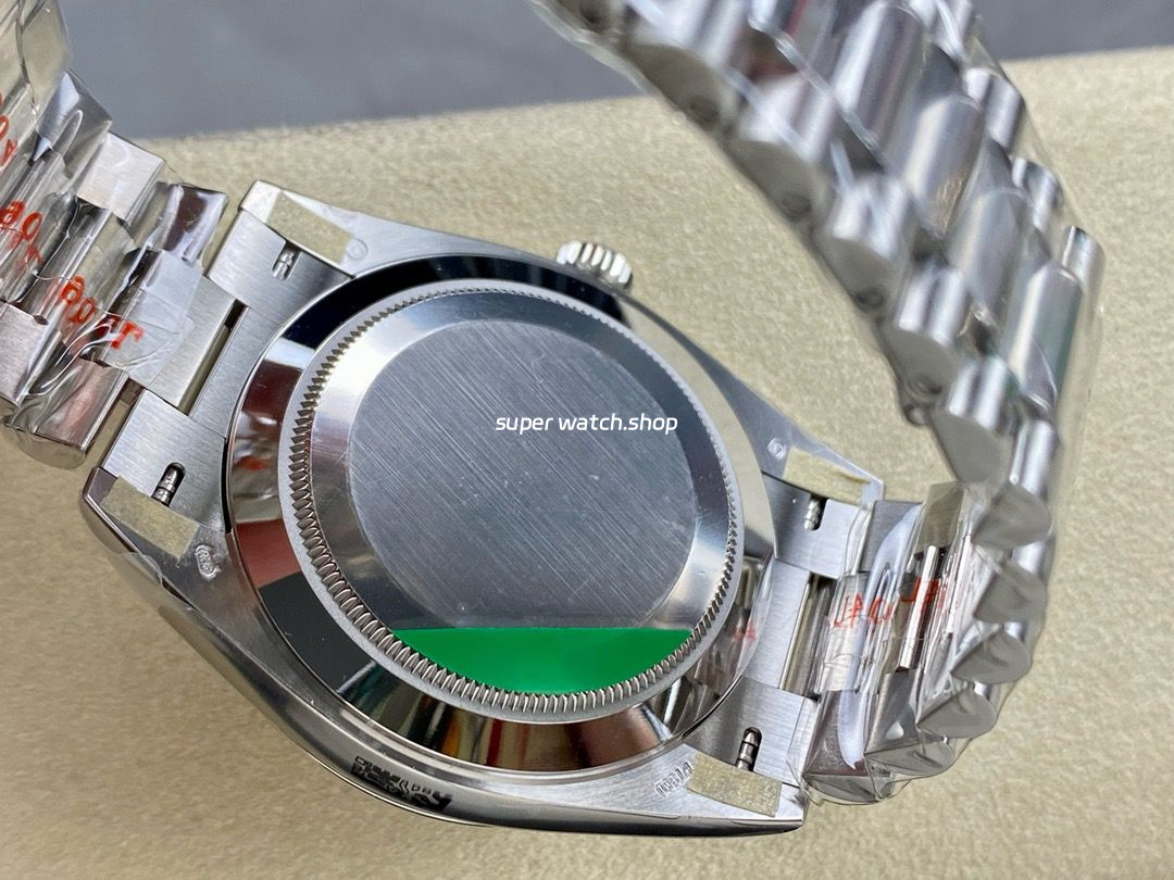 ARF Factory Counterweight Rolex Day-Date 228239-0007 40mm White Gold Roman Numerals Blue Dial - Image 8