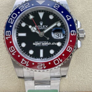 ARF Factory Pepsi Rolex GMT-Master II 126710BLRO-0002 40mm Full 904L Black Dial