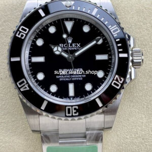 ARF Factory Rolex Submariner No Date 124060 41mm Full 904L Black Dial