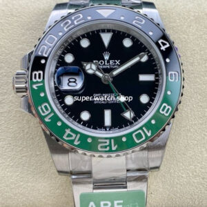 ARF Factory Sprite Rolex GMT-Master II 126720VTNR-0001 40mm Full 904L Black Dial