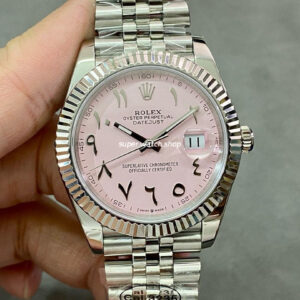 DIW Factory Rolex Datejust 126334 Limited Edition 41mm Full 904L Middle Eastern Digital Pink Dial