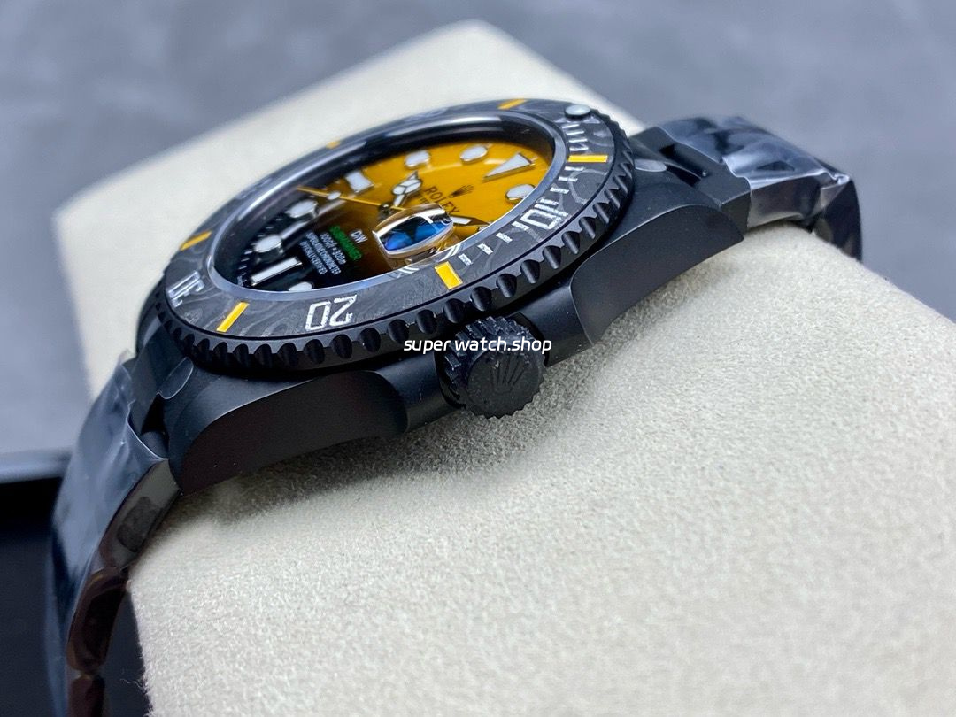 DIW Factory Rolex Submariner Date 116610 Limited Edition 40mm Full 904L Gradient Orange Dial - Image 7