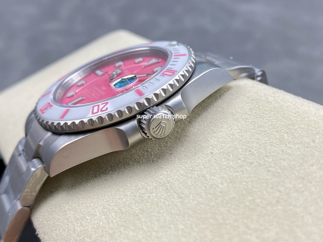 DIW Factory Rolex Submariner Date 116610 Limited Edition 40mm Full 904L Pink Dial - Image 6