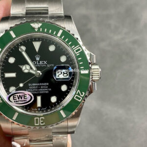 EWE Factory Rolex Starbucks Submariner Date 126610LV 41mm Full 904L Black Dial