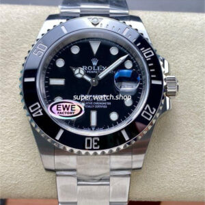 EWE Factory Rolex Submariner Date 126610LN 41mm Full 904L Black Dial