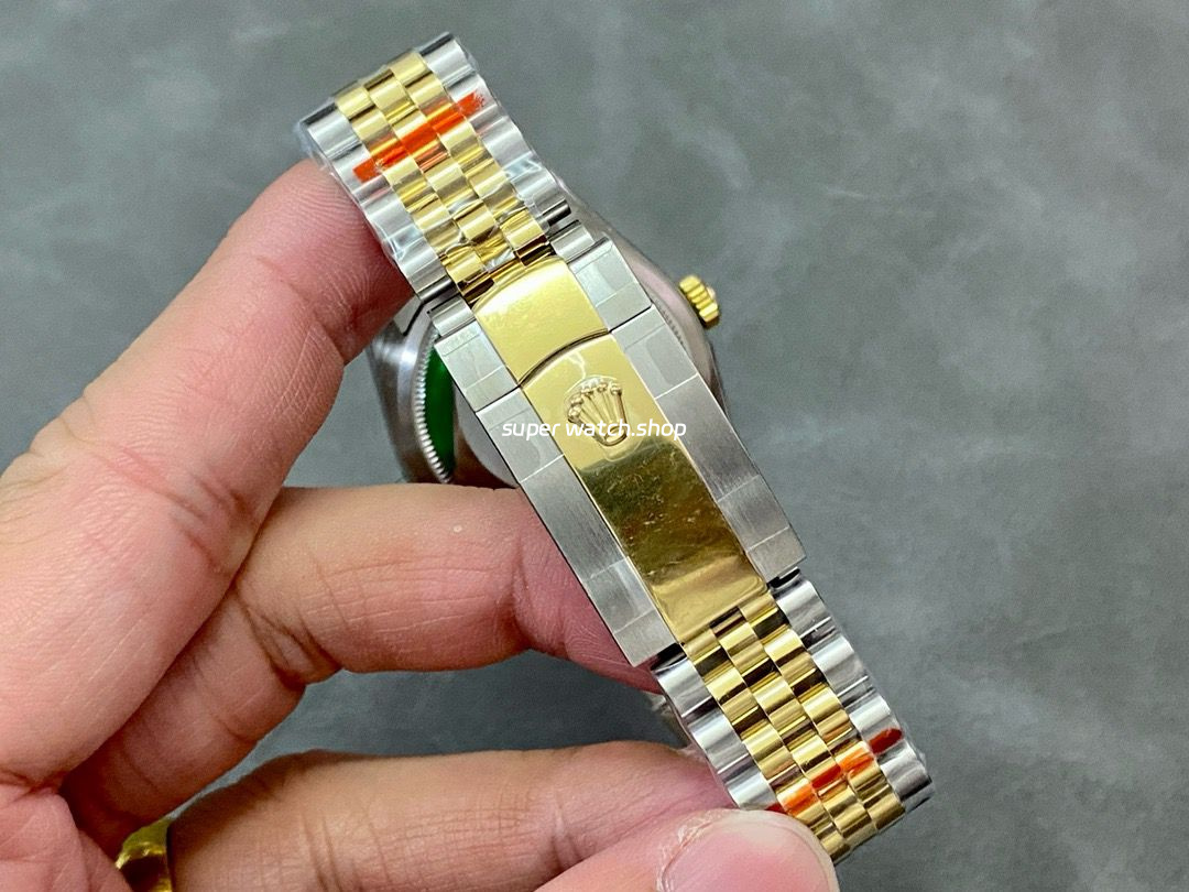 GM Factory Rolex Datejust 126233-0023 36mm Half Yellow Gold Diamond Mop Mother Of Pearl Dial Jubilee - Image 8
