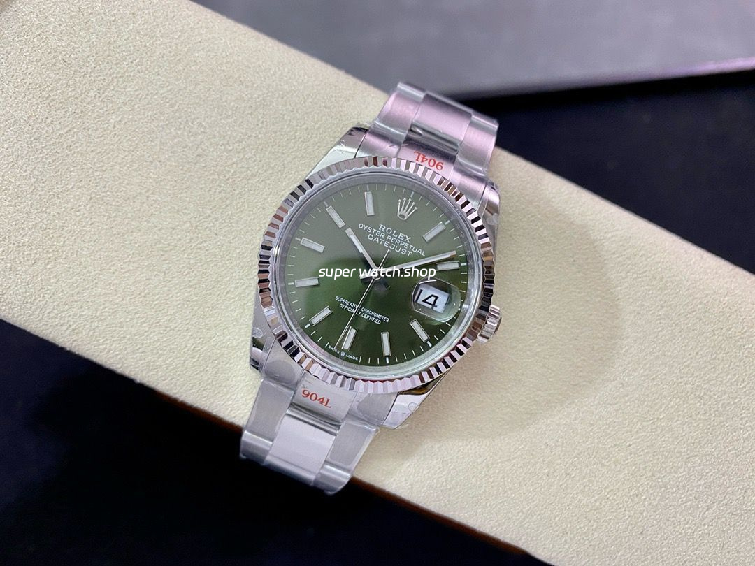 GM Factory Rolex Datejust 126234-0052 36mm Full 904L Green Dial - Image 5