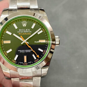 GM Factory Rolex Milgauss 116400GV 40mm Full 904L Black Dial
