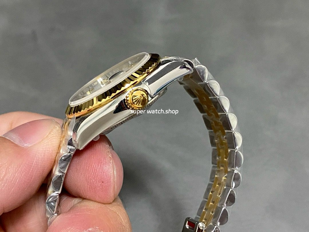 GS Factory Rolex Datejust 278273-0028 31MM Half Gold Diamond Mop White Mother Of Pearl Dial Jubilee - Image 6