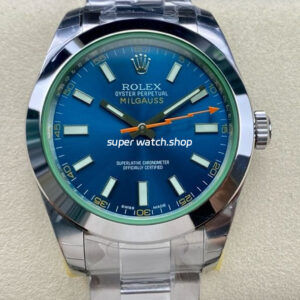 GS Factory Rolex Milgauss 116400GV 40mm Full 904L Blue Dial