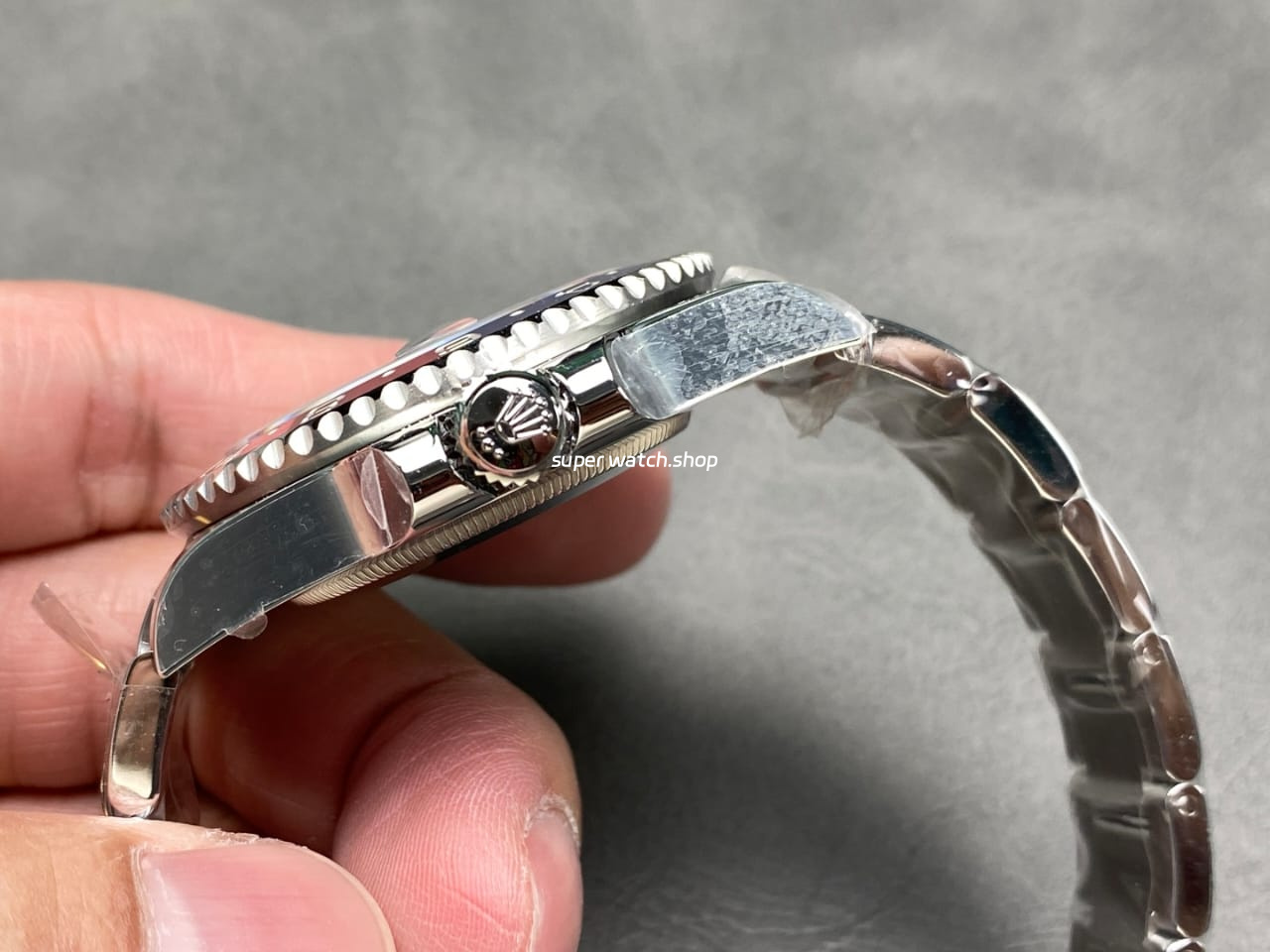Gold Factory Rolex Pepsi GMT-Master II 126719BLRO White Gold Black Dial - Image 6