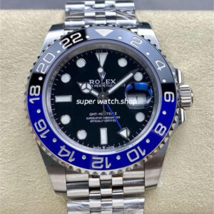 IPK Factory Rolex Batgirl GMT-Master II 126710BLNR-0002 Full 904L Black Dial Jubilee