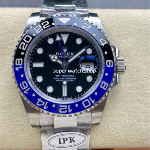 IPK Factory Rolex Batgirl GMT-Master II 126710BLNR-0003 Full 904L Black Dial