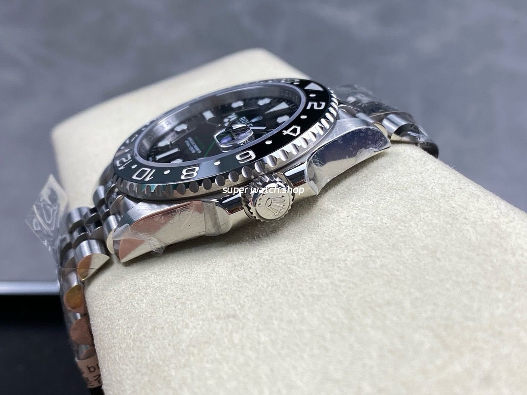 IPK Factory Rolex GMT-Master II 126710GRNR-0003 Full 904L Black Dial Jubilee - Image 7