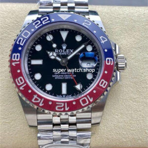 IPK Factory Rolex Pepsi GMT-Master II 126710BLRO-0001 Full 904L Black Dial Jubilee