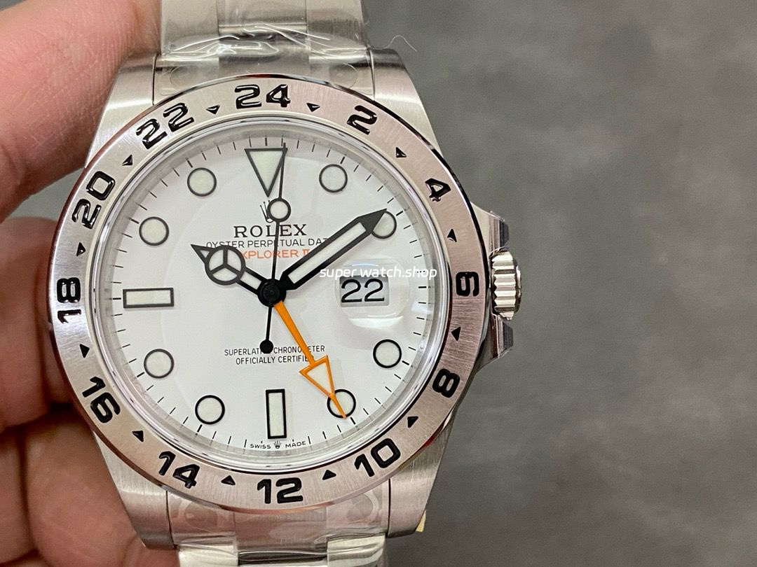 JVS Factory Rolex Explorer II 226570 42mm Full 904L White Dial