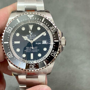 JVS Factory Rolex Sea-Dweller Deepsea 126660 44mm Full 904L Black Dial