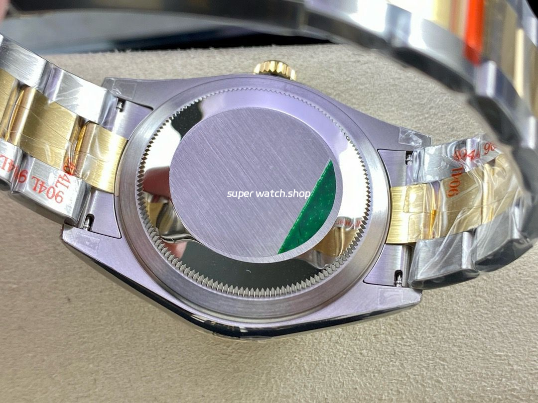 Noob Factory Rolex Sky-Dweller 336933-0003 42mm Half Yellow Gold Black Dial - Image 8