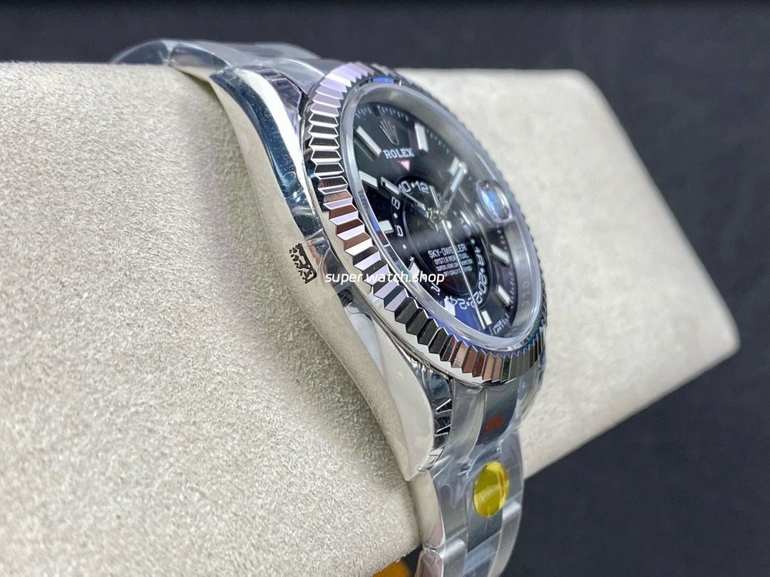 Noob Factory Rolex Sky-Dweller 336934-0007 42mm Full 904L Black Dial - Image 6