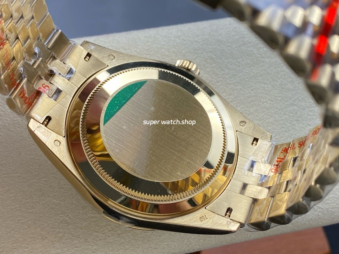 Noob Factory Rolex Sky-Dweller 336938-0005 42mm Full Yellow Gold Black Dial Jubilee - Image 7