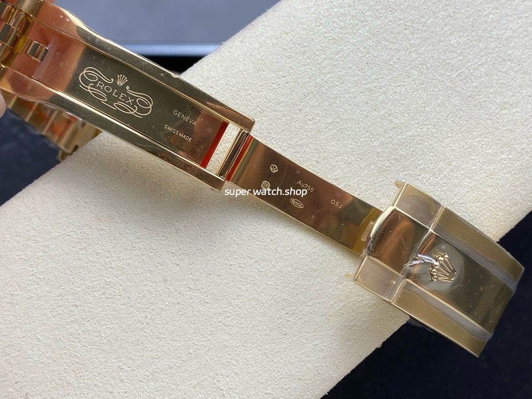 Noob Factory Rolex Sky-Dweller 336938-0005 42mm Full Yellow Gold Black Dial Jubilee - Image 9