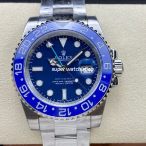 OW Factory Rolex GMT-Master II 116710 Special Edition 40mm Full Steel Blue Dial