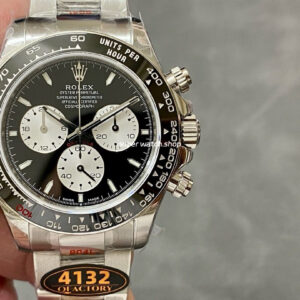 QF Factory 100th Anniversary Rolex Panda Daytona 126529LN 40mm Full White Gold Black Dial