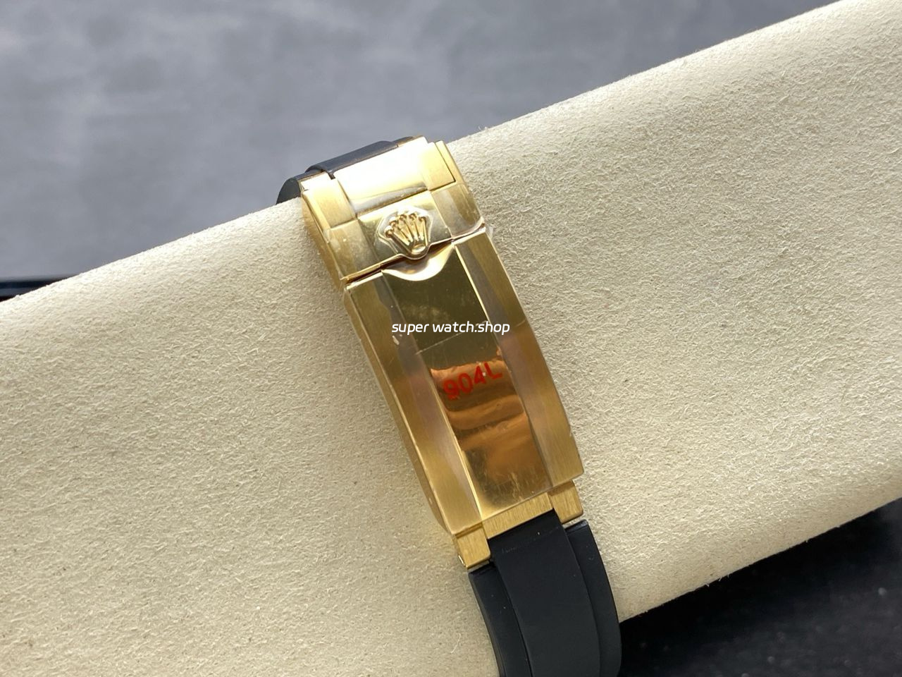 QF Factory CounterWeight Rolex Daytona 126518LN-0002 40mm Yellow Gold Rubber Oysterflex White Dial - Image 8