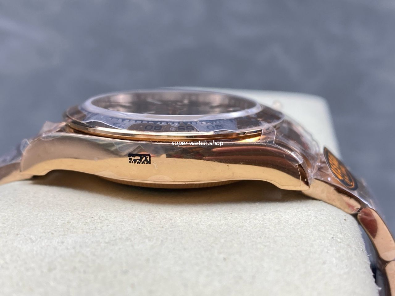 QF Factory Counterweight Rolex Daytona 126505-0005 40mm Full Rose Gold Chocolate Brown Dial - Image 5