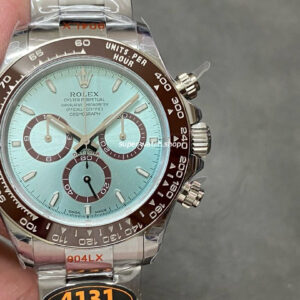 QF Factory Counterweight Rolex Daytona 126506-0001 40mm Full Platinum Sky Blue Dial