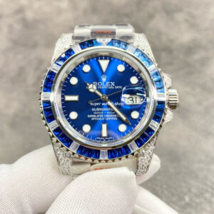 ROF Factory Rolex Submariner Date 116659SABR 40mm Diamond Bezel Full 904L Blue Dial